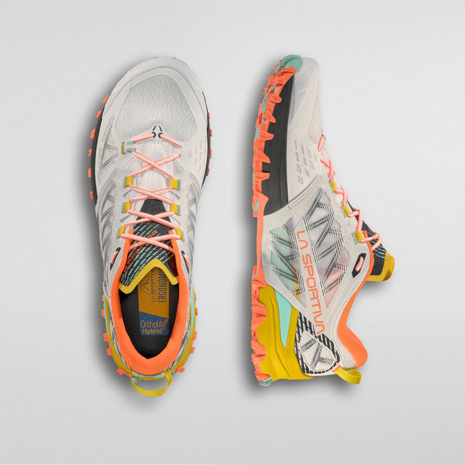 Bushido III  Mountain Running Shoes  Chalk/Yellow