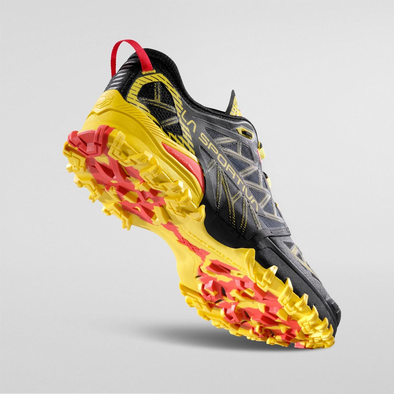 Bushido III  Mountain Running Shoes  Black/Yellow
