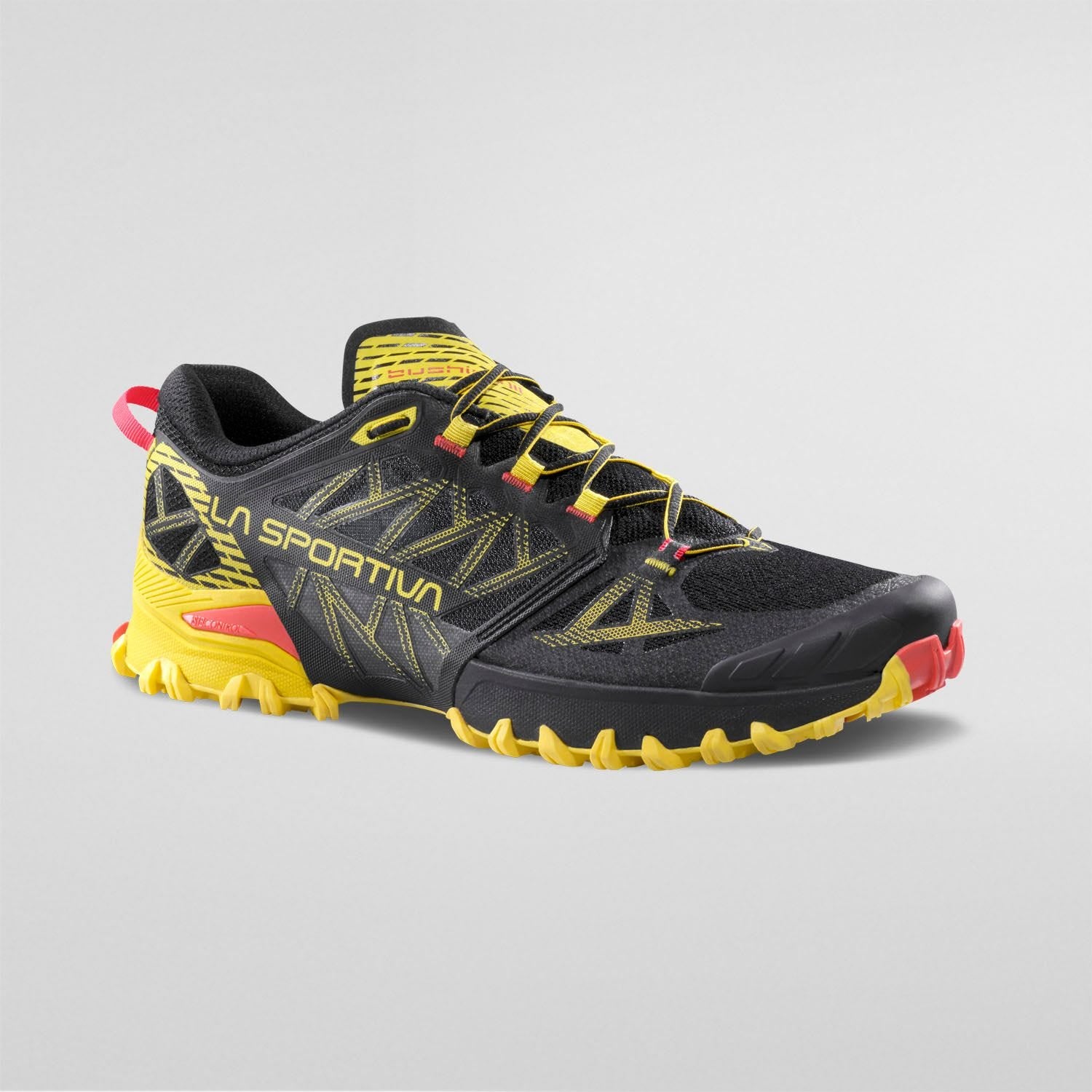 Bushido III  Mountain Running Shoes  Black/Yellow
