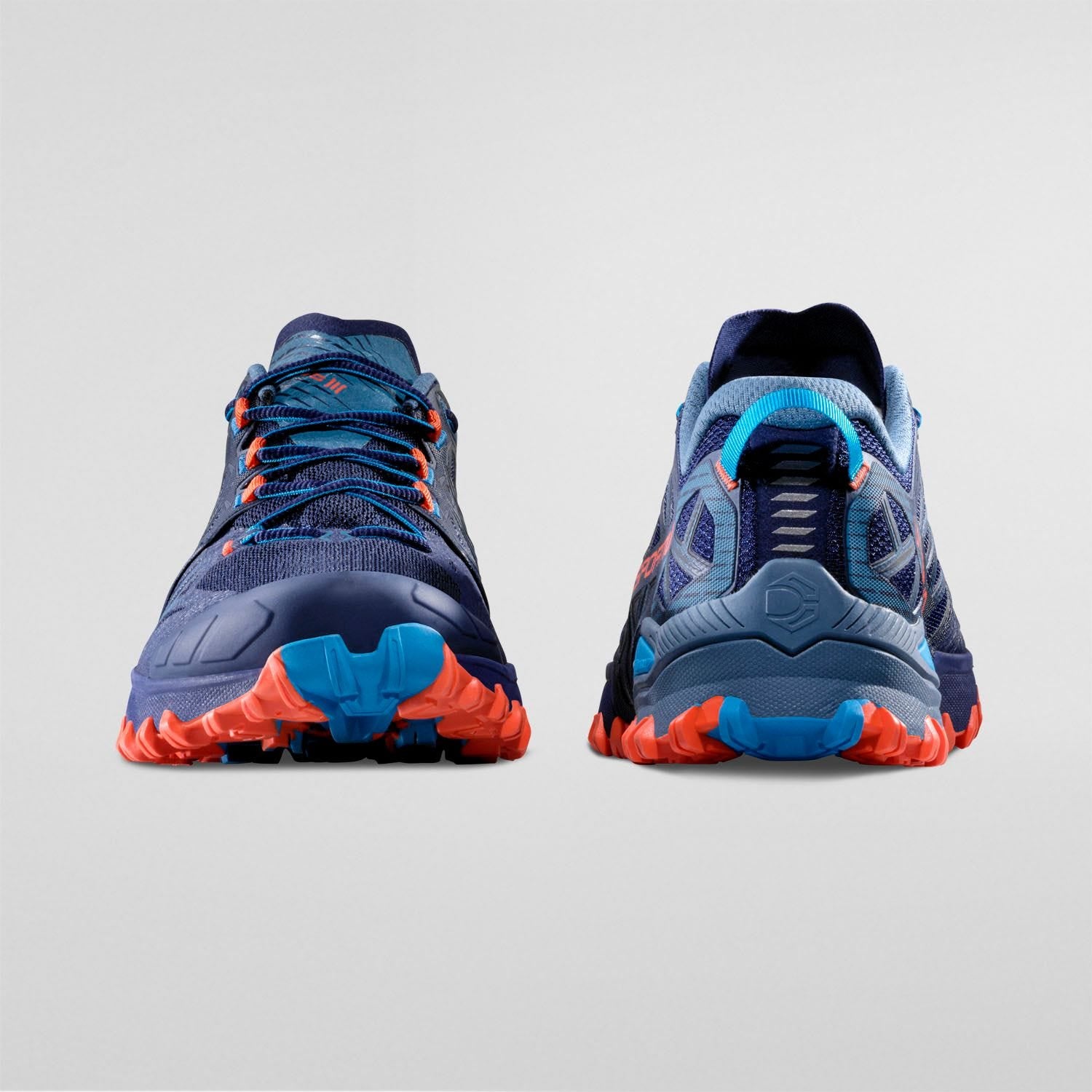 Bushido III  Mountain Running Shoes  Deep Sea/Cherry Tomato