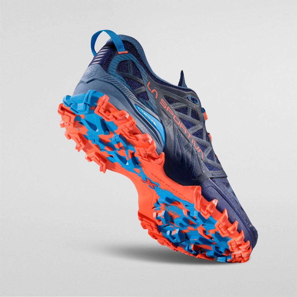 Bushido III  Mountain Running Shoes  Deep Sea/Cherry Tomato