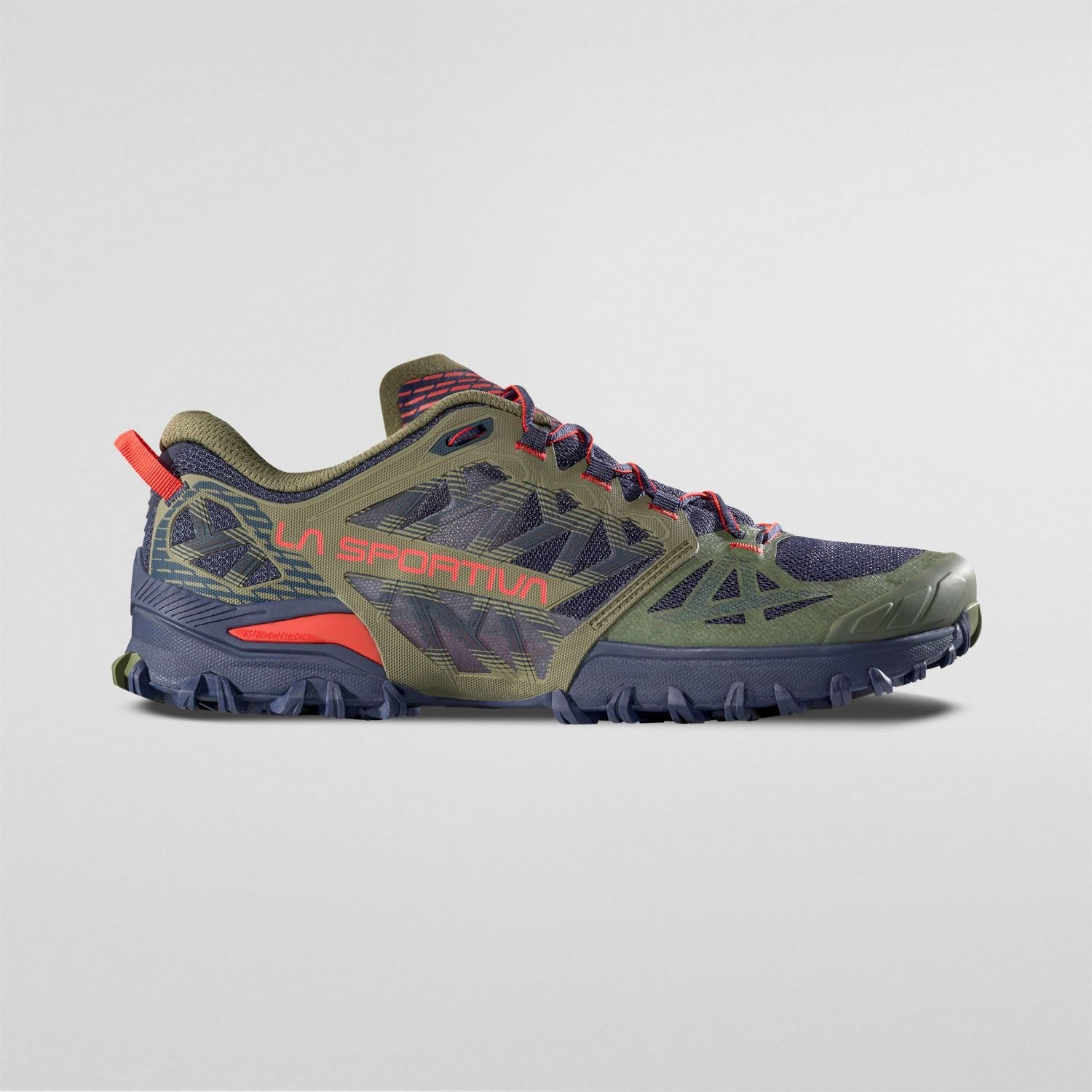 Bushido III  Mountain Running Shoes  Cypress/Mountain Red