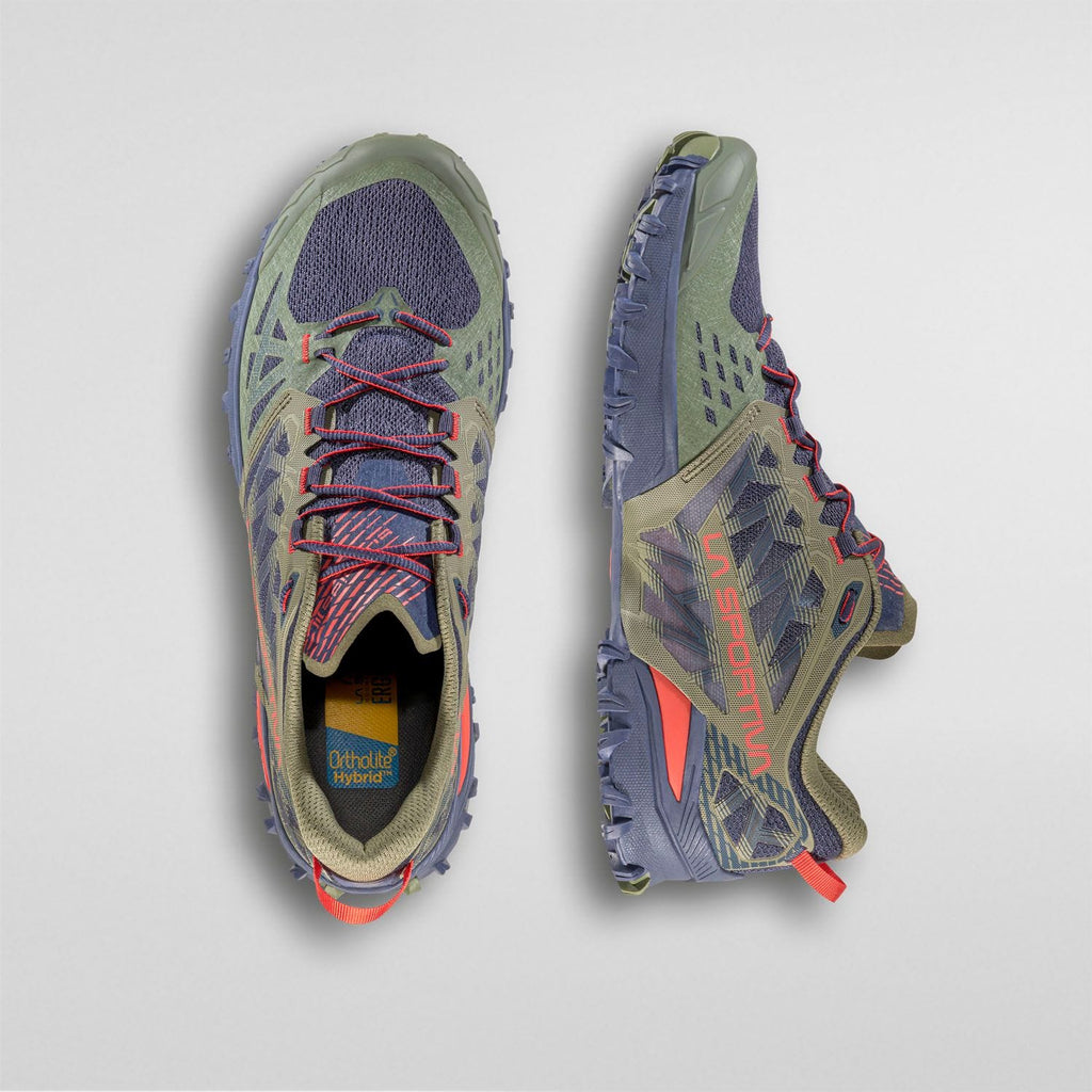 Bushido III  Mountain Running Shoes  Cypress/Mountain Red